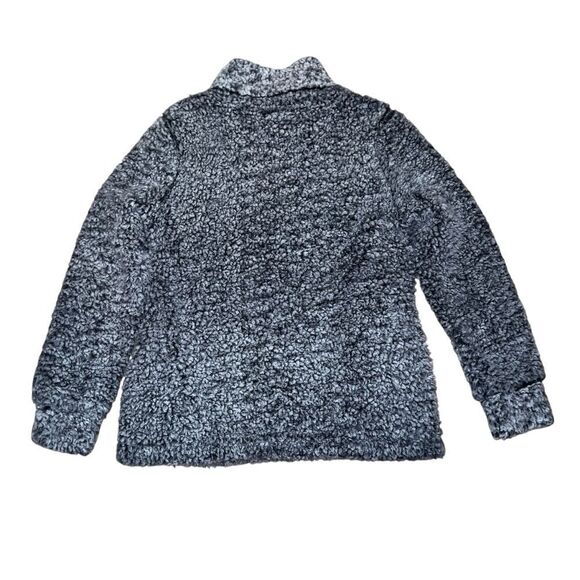Women's Weatherproof Vintage Gray Fleece Pullover Medium - Picture 4 of 5